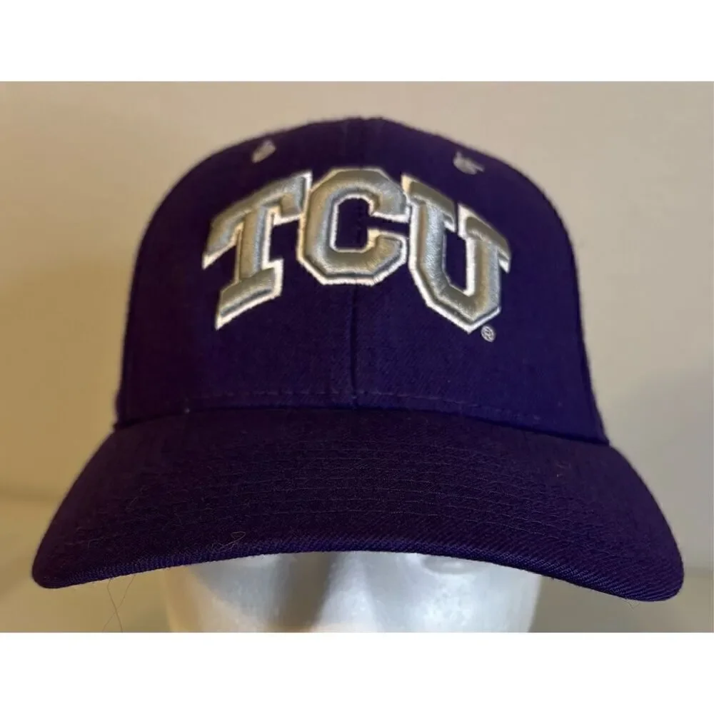 Zephyr TCU Baseball Cap Size 6 7/8